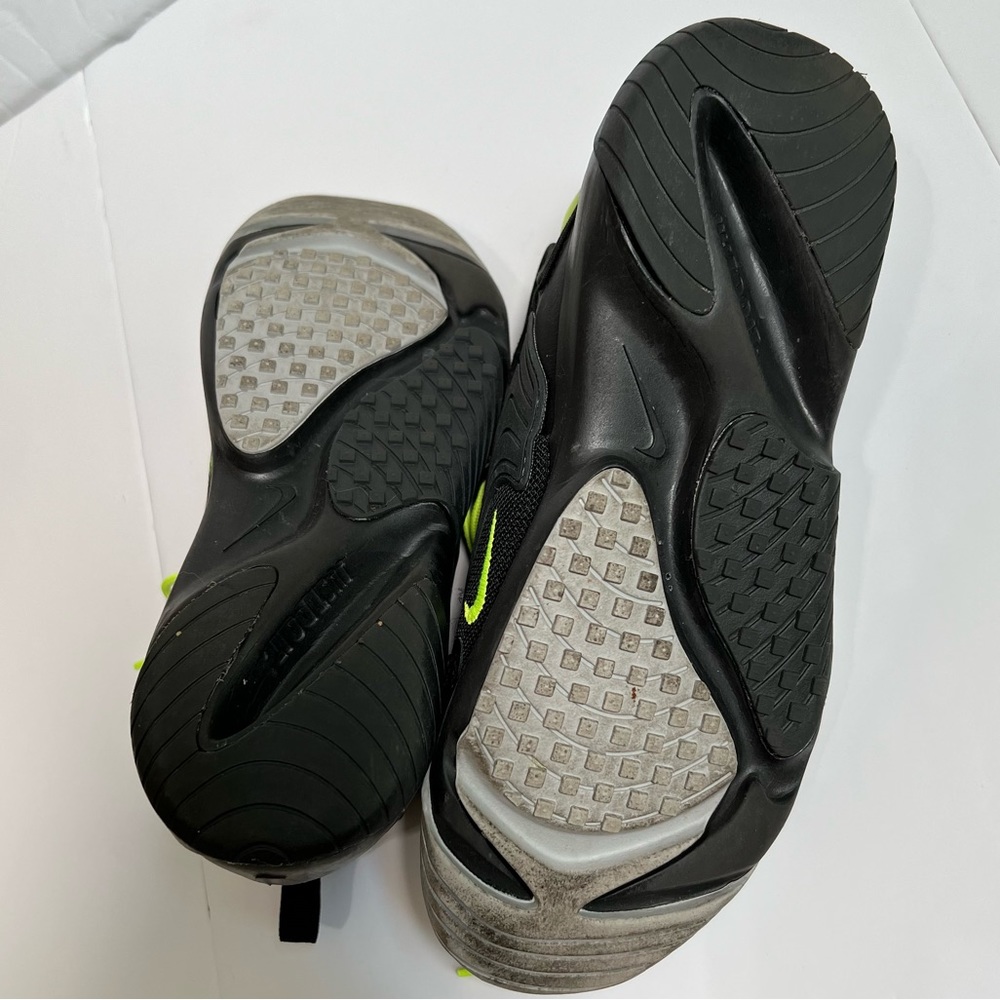 Nike Zoom 2000 2K Volt Green and Black Chunky Sneakers - Picture 5 of 8